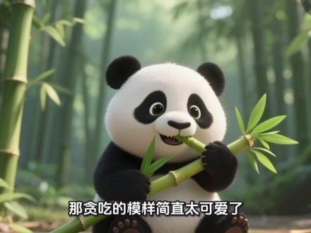 八百万年岁月沉淀✨
国宝大熊猫灵动又可爱🐼
憨态可掬的模样😆
习性有趣又鲜活🌿
珍贵古老活化石🪨
更是中国亮眼名片🇨🇳
用心守护可爱熊猫💖
一同呵护美好大自然🍃
#如何写好作文 #创作者中心 #创作灵感