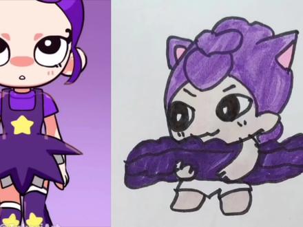 猎魔女团们救丽丽#简笔画#二次元#动漫#动画#画画