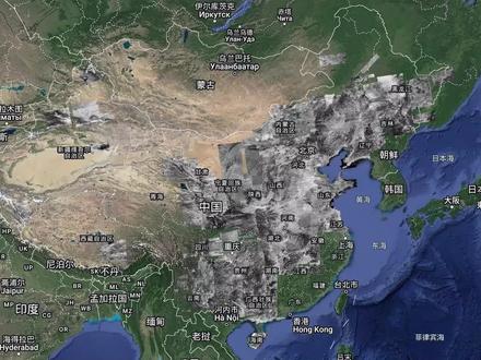 独家正版一张全国锁眼图,可叠加谷歌高清卫星图。 #锁眼地图 #谷歌地球