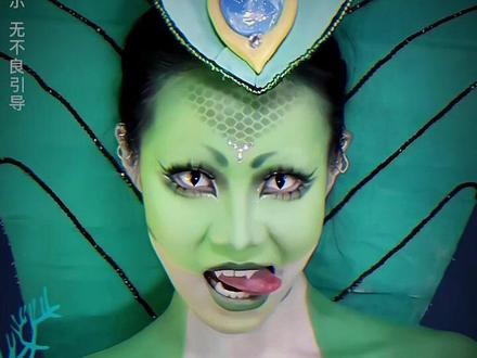 交作业了宝子们~赖皮…啊不,龙王来了!#挑战100个反派角色 (三十一)#小鲤鱼历险记 #赖皮蛇#动画拟人挑战 #原创