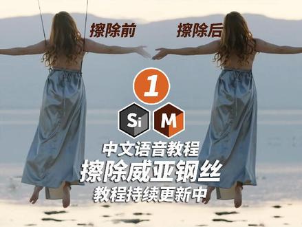 001介绍如何使用silhouette与mocha擦除威亚钢丝的技巧 #Silhouette教程 #mocha教程 #AE教程 #钢丝擦除 #影视特效合成