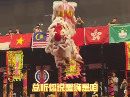 等你好了我们还期待你的游行表演 看你把醒狮舞得威风凛凛 #醒狮 #传统文化 #催泪 #真实事件 #大数据推荐给有需要的人