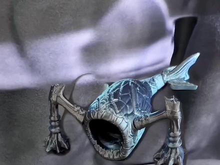 天呐!那个大家伙居然是星海级饕餮宇宙食海者#宇宙巨兽 #3d打印 #模型玩具 #宇宙食海者