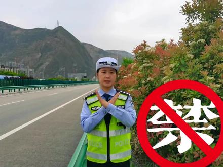 应急车道的正确使用方法 #应急车道 #高速公路行车安全 应急车道应急用,来听警花告诉你上面情况下可以占用应急车道@陇南武罐高速交警 @抖音小助手 @甘肃公安交警