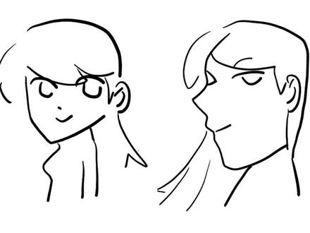 #绘画教程分享 #板绘动漫 #OC 包老师教我画侧脸