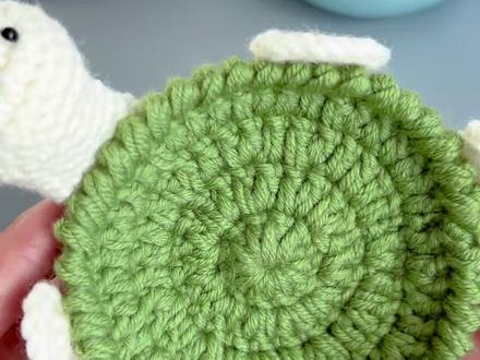 班味浓郁的乌龟杯垫|新手视频教程|钩织简单 半小时就能完成 毛线@回归线官方旗舰店 溯原 茶白 暖藤#手工编织零基础教学 #钩针基础教程 #手工钩针编织 #编织教程 #爱生活爱编织