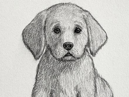 一分钟学会!超简单的画小狗方法✿ ◡‿◡✿ #零基础学画画 #一起学画画 #小狗画法 #画狗 #画小狗