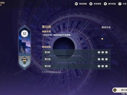 原神2.6版本深渊12-1,这次深深感受到了什么叫策划教你玩深渊#原神 #原神深渊