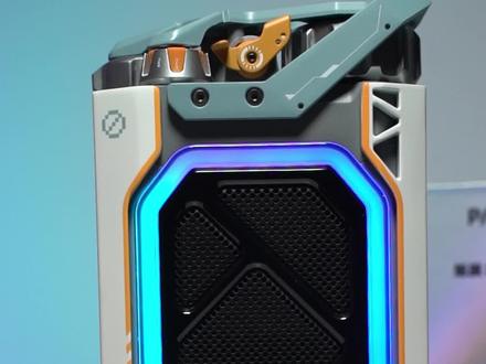 魅族PANDAER白金独角兽赛博音箱,机械美学、赛博风,音箱设计天花板,音质还很不错#魅族 #音箱 #数码好物推荐