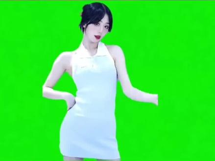 教你制作美女绿幕素材,并且还可以跟她同台出境#剪映教程 #剪映教学 #绿幕素材 #绿幕素材制作