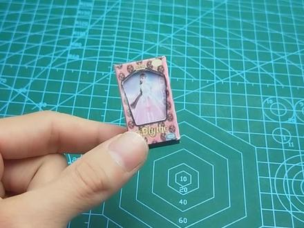 自制小舞娃娃迷你手办盒,步骤也简单,一起学起来!