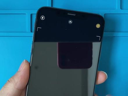 iPhone手机前置摄像头打开黑屏,面容无法使用,单独更换前置摄像头!#苹果手机维修 #摄像头 #手机维修 #iphone原相机