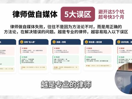 律师做自媒体想获客,如果方向错了,就一定做不起来,这些都是老吴这几年,所有项目上总结的经验,今天分享给大家#律师IP#律师IP运营#律所#律师自媒体#硬仗老吴