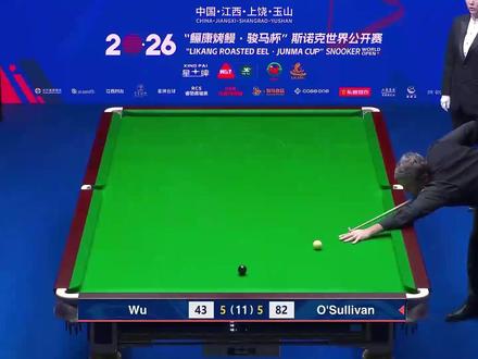 决胜时刻!奥沙利文巅峰回归越老越妖,22岁吴宜泽将拥有未来 #台球 #斯诺克 #奥沙利文 #吴宜泽 #2026斯诺克世界公开赛
