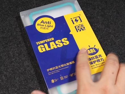 #闪魔钢化膜 #小米手机#钢化膜 #RedmiK50 给手机贴个膜