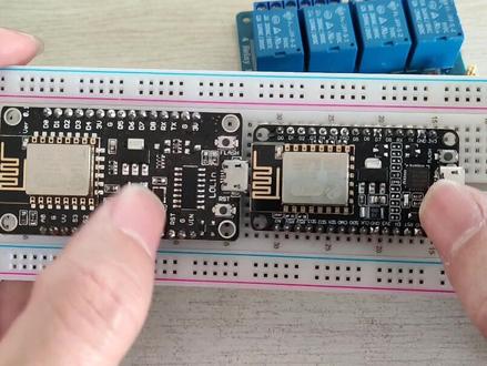 nodemcu驱动有ch340和cp2102,安装驱动时要区分清楚哦。#esp8266 #远程开关