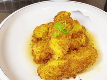 德云社系列美食之【爆炒冰核】,这不就是油炸冰溜子!#天天烫嘴#抖音美食