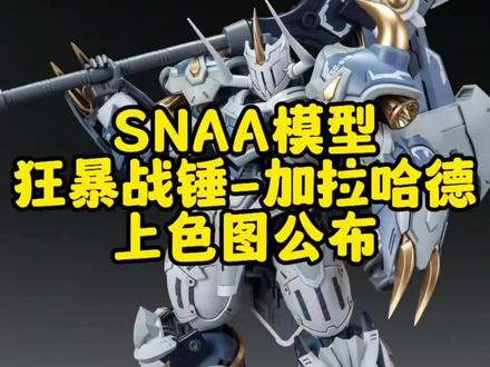 【SNAA模型】狂暴战锤-加拉哈德 #拼装模型 #新模联播 #模型 #SNAA #国模