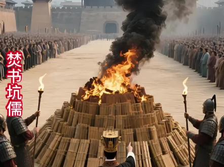 焚书与坑儒#焚书坑儒 #秦国历史解说