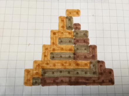 大便教程来啦!便便😱😱@清火 #像素画#大便怎么画