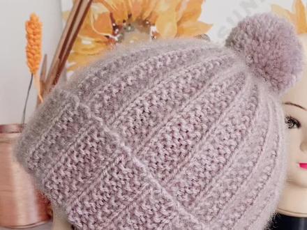 鱼骨帽子的编织方法#手工编织零基础教学 #好东西一起分享给大家 #每天学习一点点 #学会快去试试吧🔥 #保暖又好看