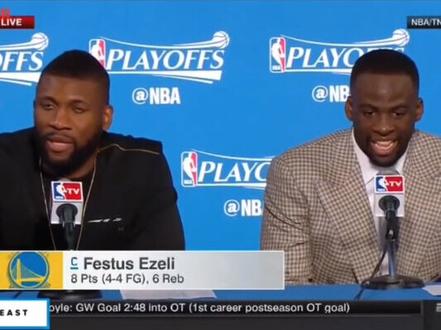 追梦格林现场演示什么是JPG,什么是GIF。#nba开赛倒计时