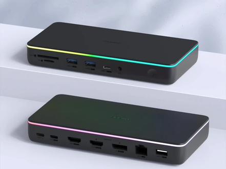 外接一根线,就可以苹果电脑三屏异显!DisplayLink芯片,2.5G网口,突破苹果电脑外接多屏限制#苹果多屏协同 #电脑多屏显示 #苹果电脑显示器 #displaylink