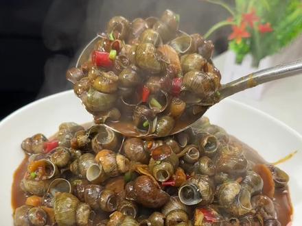 喜欢吃螺狮朋友一定要试试这个酱爆螺蛳 #美食教程 #美食分享#螺狮#炒螺蛳