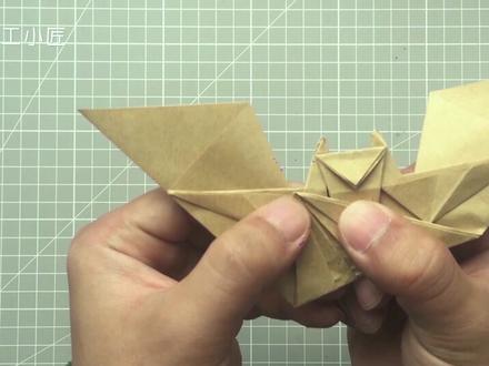 蝙蝠侠飞镖折纸:做出来超好看,一步一步教你!