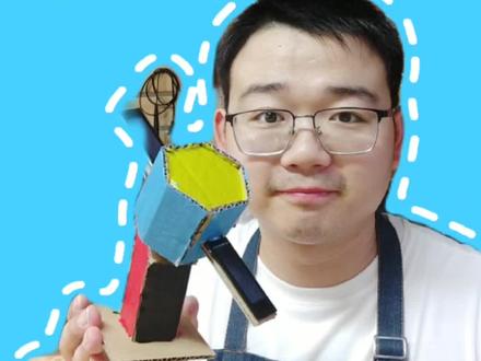 #人造卫星#手工diy #亲子手工 #废物利用