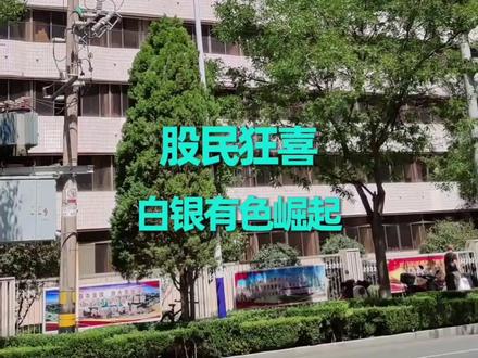 股民狂喜,白银有色崛起#玄学 #白银 #白银有色