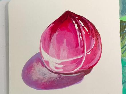 画个粉嫩的水晶桃子,吃了会不会崩掉牙齿? 笔:慕多星小红星色丙烯马克笔
本子:慕多星水彩
#丙烯马克笔绘画 #画画教程#零基础学画画 #一起学画画 #慕多星丙烯马克笔
