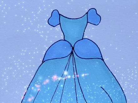 宝,这里是不是少了水晶鞋?#简笔画 #灰姑娘@抖音小助手