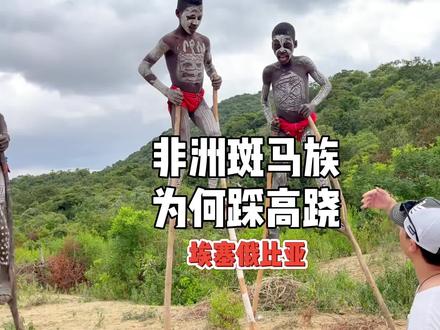 偶遇非洲“斑马族”,这职业确实不好干#非洲 #埃塞俄比亚 #耀阳环游记 #环球旅行大玩家