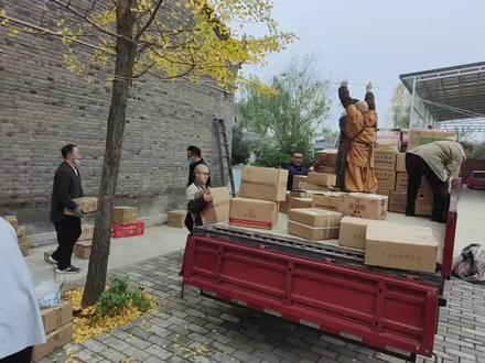 西安市高新区庞光镇崇圣讲寺,开始搬迁,哎!
