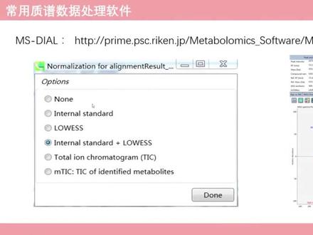 常用质谱数据库及质谱数据处理软件的使用#质谱数据库#质谱数据分析#生物信息学