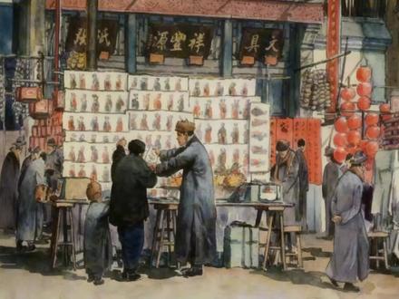 六年级语文下册第一课《北京的春节》课本内容情境视频#春节 #视频生成 #课堂视频 #小云雀