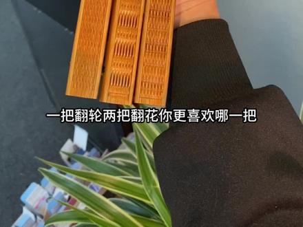全网首发!李恩健大师新款折扇一把翻轮长琴两把翻花长琴,价格超级美丽!#文玩折扇 #万物皆可盘 #德云社 #非遗 #国风正当红
