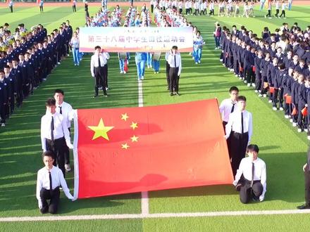 桐城市第二中学第三十八届田径运动会开幕式#桐城