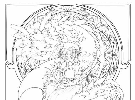 终于!西湖龙井拟人强势袭来!#画渣别喷 #充能计划画画 #绘画过程分享 #procreate绘画