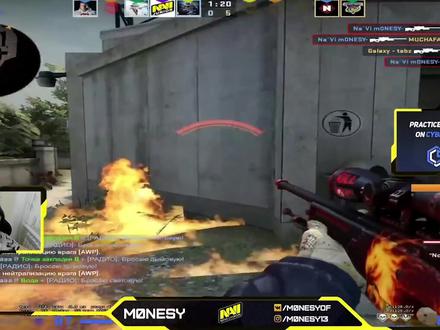 乌克兰新晋小将 M0NESY#csgo #navi #万物皆值