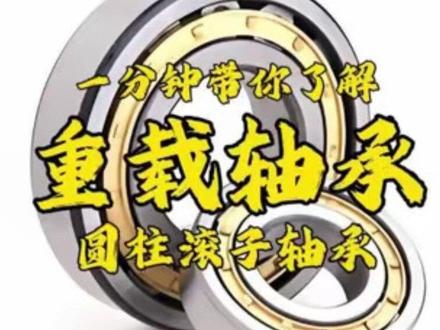 一分钟带你了解短圆柱系列轴承 #圆柱滚子轴承 #重工机械 #矿山设备 #齿轮箱 #创作灵感