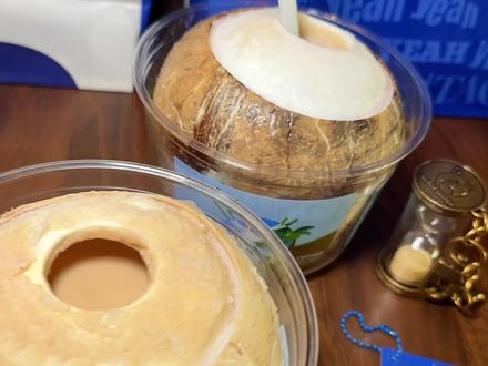 椰子蛋买来我大有用处?你们都用来干什么?#开椰子 #瑞幸 #瑞幸一整颗椰子 #瑞幸咖啡