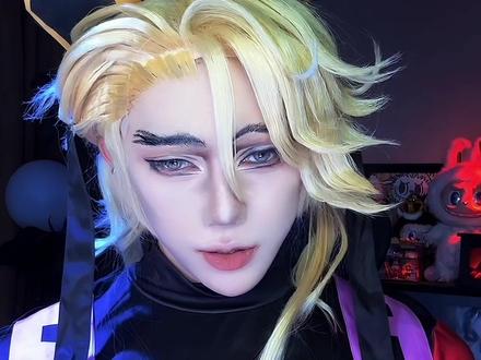 磨磨头来辣 原创@绝望的山羊 #鬼灭之刃cos #童磨 #cos