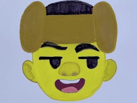 简单易学的光头强表情包简笔画,你能找到它吗#光头强简笔画 #光头强表情包 #表情包简笔画 #儿童简笔画 #幼儿简笔画