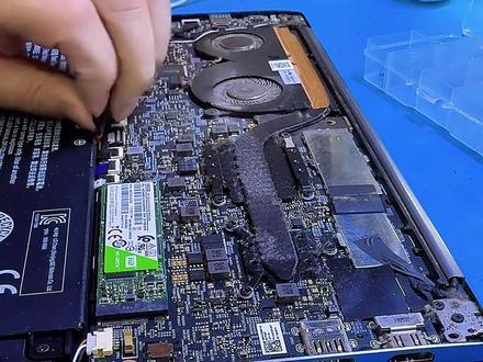 #小米笔记本内存升级 #笔记本板载内存升级 小米air13 板载内存8gb升级16gb#笔记本电脑 #技术分享 #知识科普