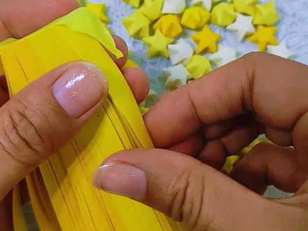 幸运星折纸教程#解压视频 #折纸