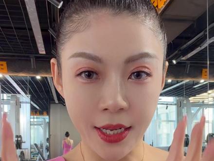 太阳凹必须要练的动作!#刘丹面部瑜伽第一名