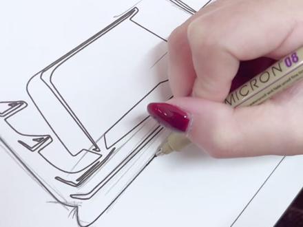 用马克笔给香港车友画一副漫画汽车 这次画的是奥迪tt,下期你们想看我画什么车?#奥迪tt #马克笔汽车 #汽车绘画 #改装车