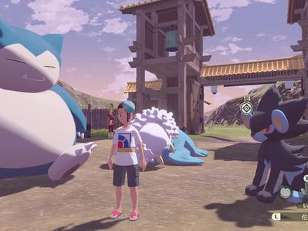 【宝可梦阿尔宙斯】搬砖一条龙。一圈下来玉石,黑玉石,蓝玉石,球果果,经验糖果都有了。#任天堂switch #精灵宝可梦 #帅哥